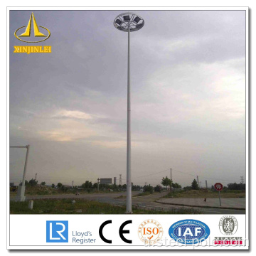 Powder Coating Steel High Mast Pole